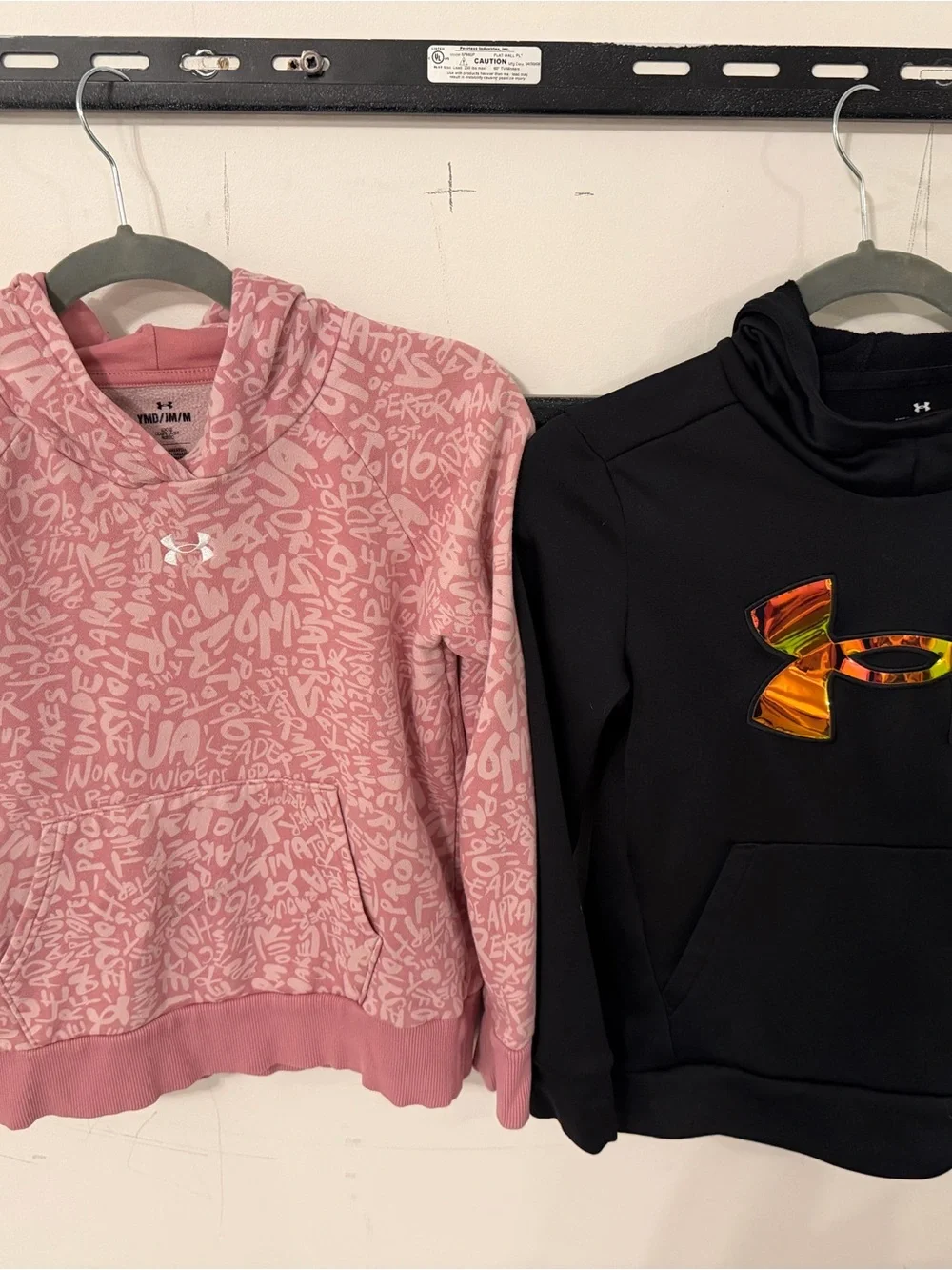 Under Armour Girls Hoodie Bundle | Youth Medium | 2 Hoodies